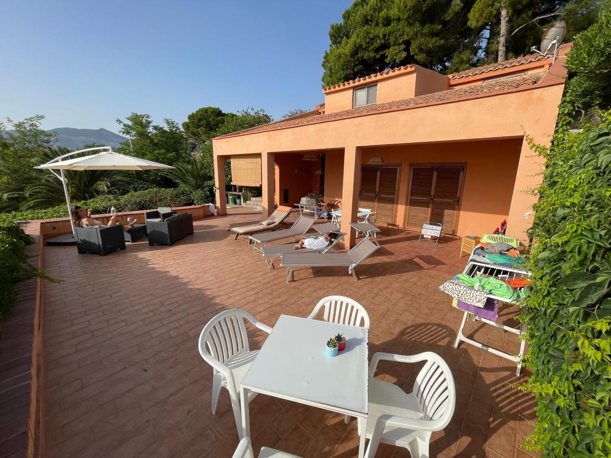 Villa Hibiscus Scopello سكوبيلو المظهر الخارجي الصورة